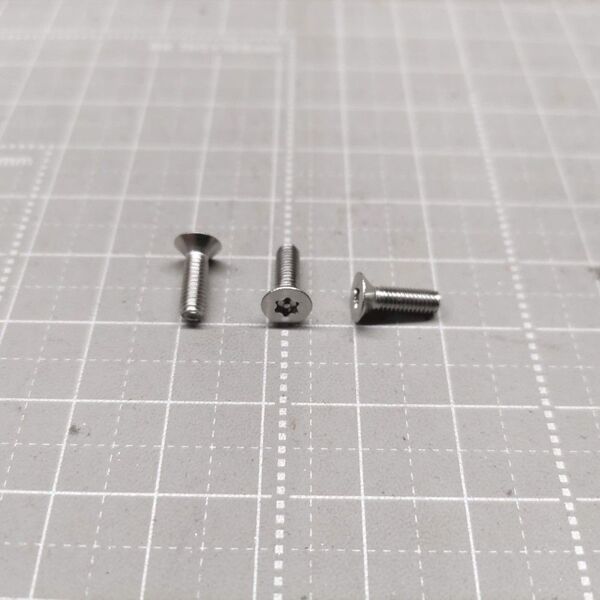 K34N トルクスタンパープルーフ皿ネジ いたずら防止ネジ M3×10 P0.5 ステンレス 125本