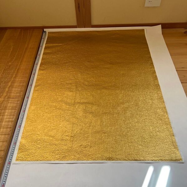 もみ和紙 金 1枚 78.0×108.0cm