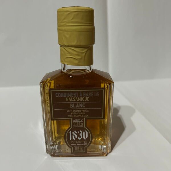 【新品】1830 Bremond Fils ホワイトバルサミコ酢 100ml