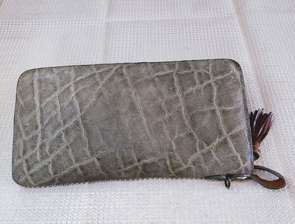 KC,s ケイシイズ エレファント ラウンドファスナー ロングウォレット 長財布 ハンドメイド 本革