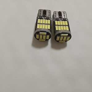 T10 LEDウェッジバルブ 26SMD 4014 ホワイト 2個セット