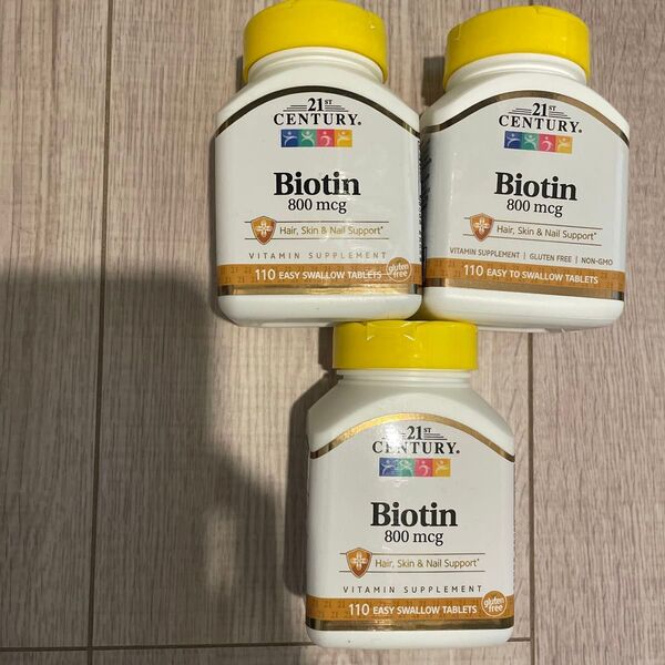 ビオチン 800mcg 110粒入り