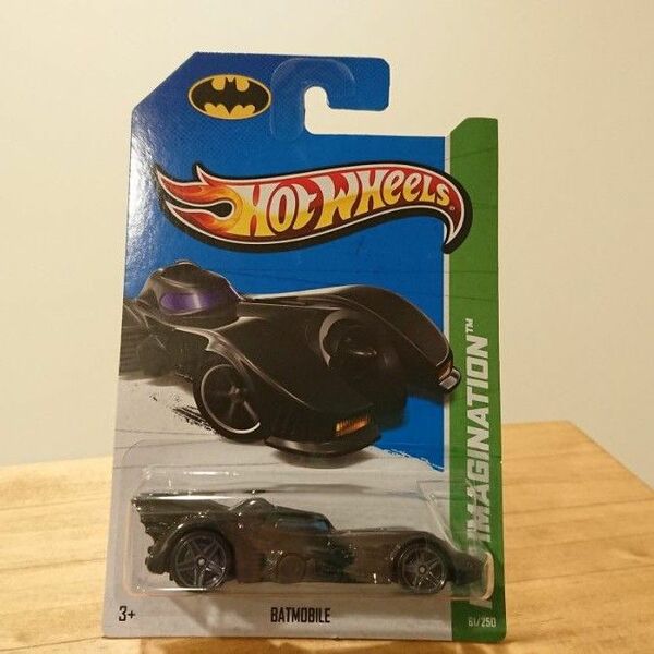 【匿名配送】hotwheels BATMAN BATMOBILE ホットウィール バットマン バットモービル 【送料込】