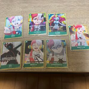 ワンピースカード ウタ 7枚セット まとめ売り