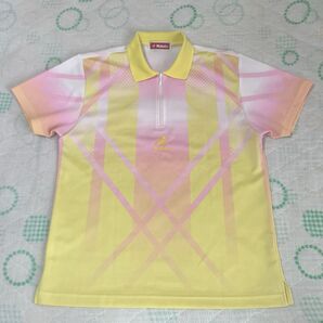卓球 卓球試合着 練習着 ニッタク 半袖シャツ イエロー JTTA Nittaku