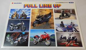 SUZUKI FULL LINE UP 1998 スズキ カタログ ★Wm3302