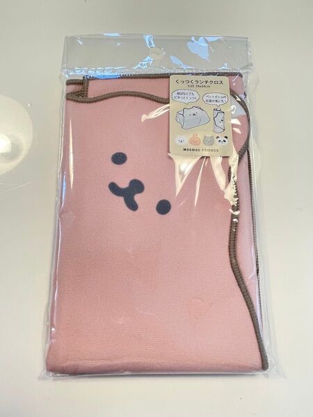 Sabu ムームーフレンズ くっつくランチクロス ピンク ももうさ うさぎ ハンカチ タオル