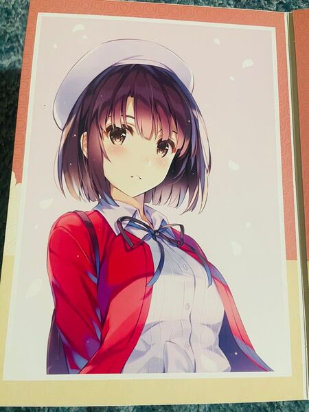 冴えない彼女の育てかた 一番くじ メッセージ付ミニポスター 加藤 恵