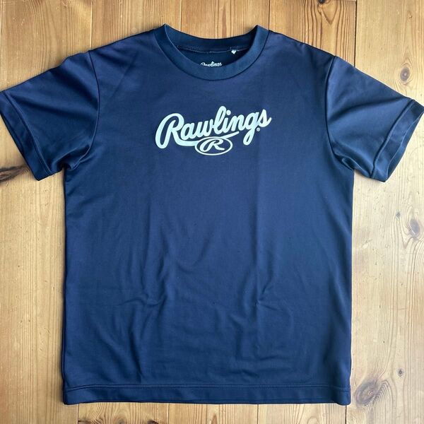 Rawlings Tシャツ ネイビー 150