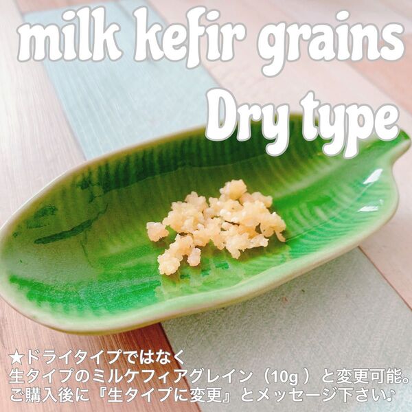 ミルクケフィアグレイン・Dry type ★失敗しないレシピ Q&A 計6枚 &サポートつき。