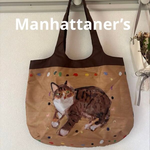 manhattaners マンハッタナーズ トートバッグ ナイロントートバッグ
