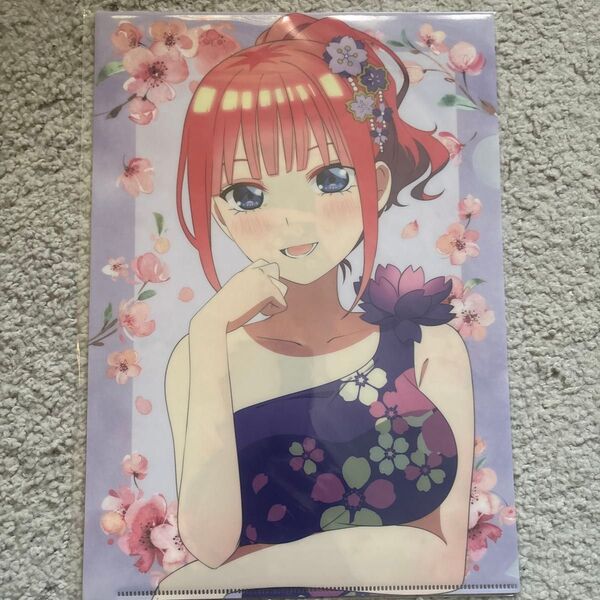 五等分の花嫁∬ クリアファイル 中野二乃