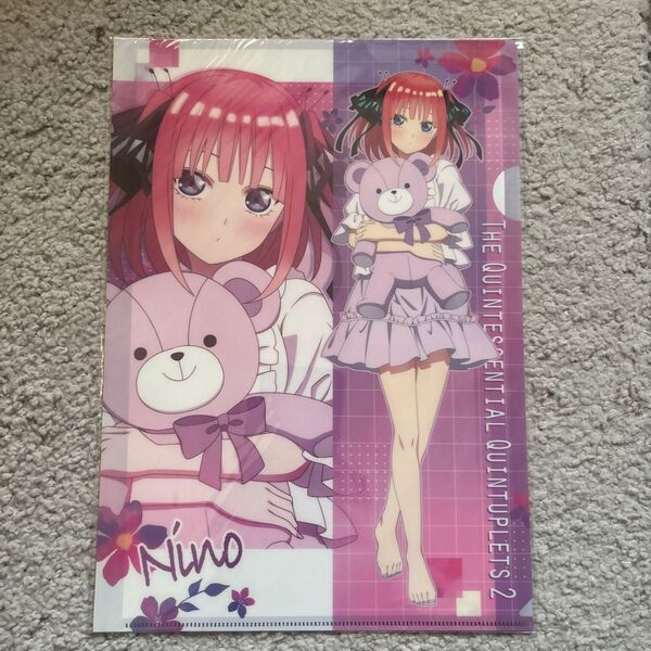 五等分の花嫁∬ クリアファイル 二乃
