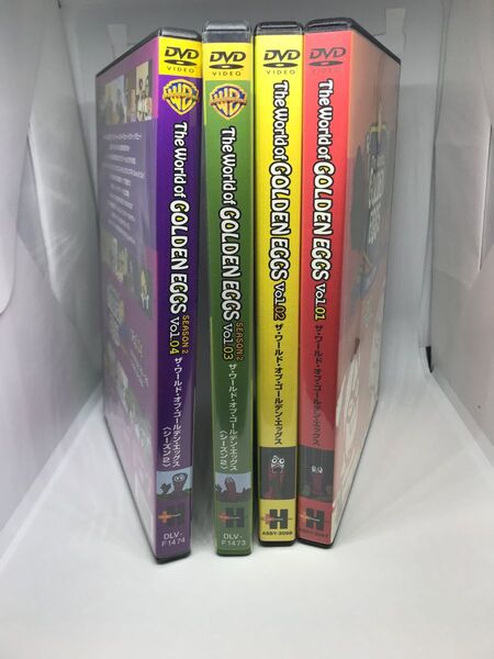 ゴールデンエッグス / The World of GOLDEN EGGS シーズン1、シーズン2 DVD4枚セット