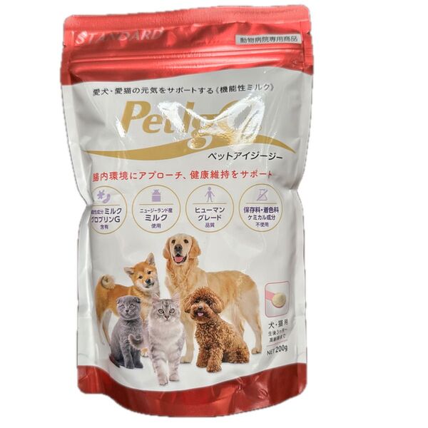 ペットアイジージー(PET IGG)(200g (パウダー)機能性ミルク