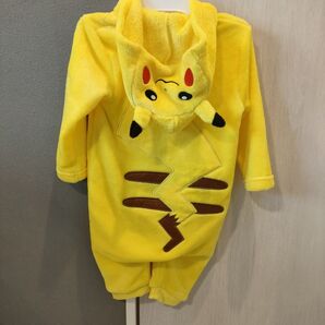 ピカチュウ 着ぐるみ カバーオール 80〜90