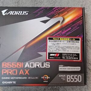 【新品・未使用】GIGABYTE B550I AORUS PRO AX