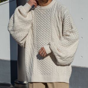 【完売品】フィッシャーマンニット