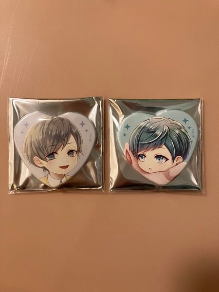 スタマイ すたまい幼稚園 缶バッジ (京介・志音)セット