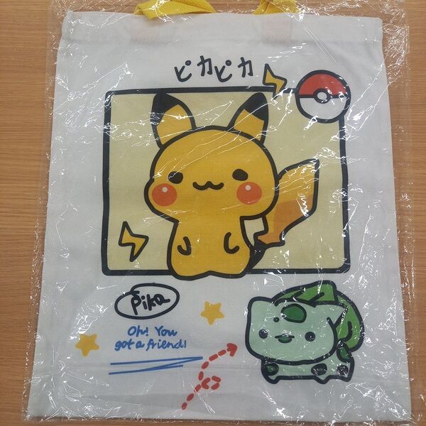 ポケモン ピカチュウ トートバッグ 新品未使用