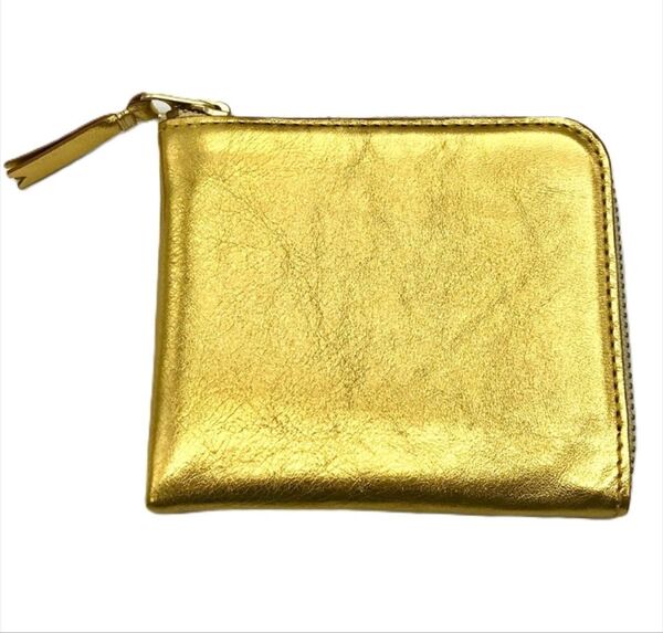 COMME des GARCONS POCKET Wallet GOLD SA3100G コムデギャルソン 財布 PLAY CDG
