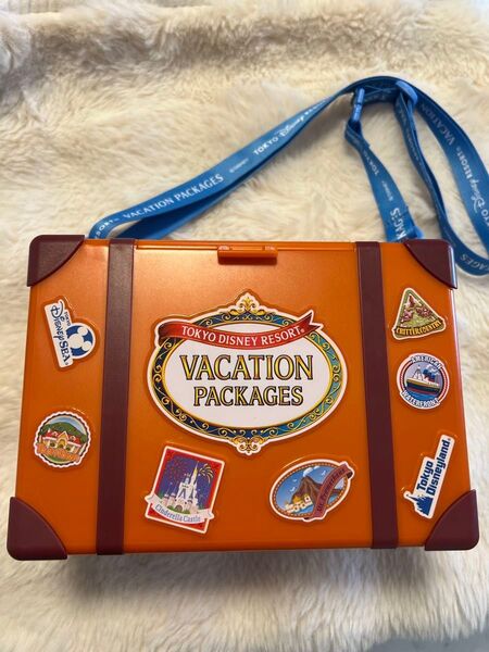 ポップコーンバケット ポシェット付き ディズニーリゾート バケーションパッケージ 限定品 美品