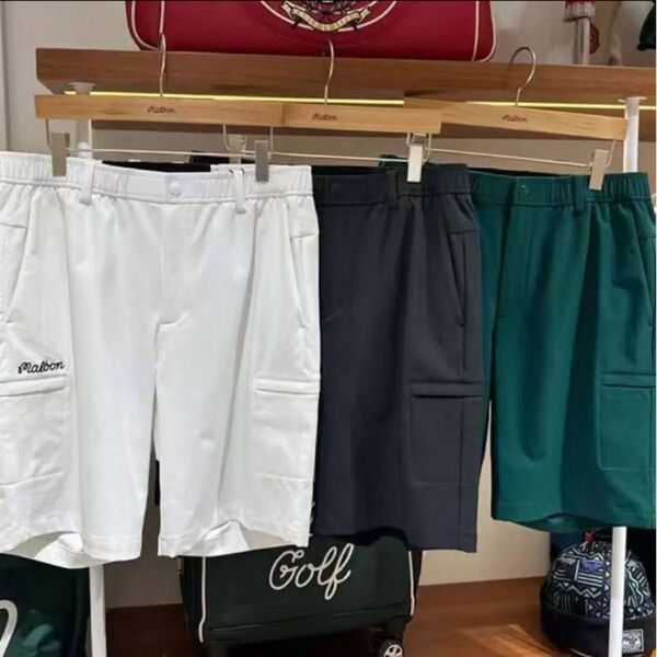 マルボンゴルフ ウェア メンズ カジュアル ショートパンツ ゴルフパンツ