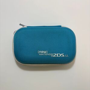 Newニンテンドー2DSLL 収納ケース ブルー系