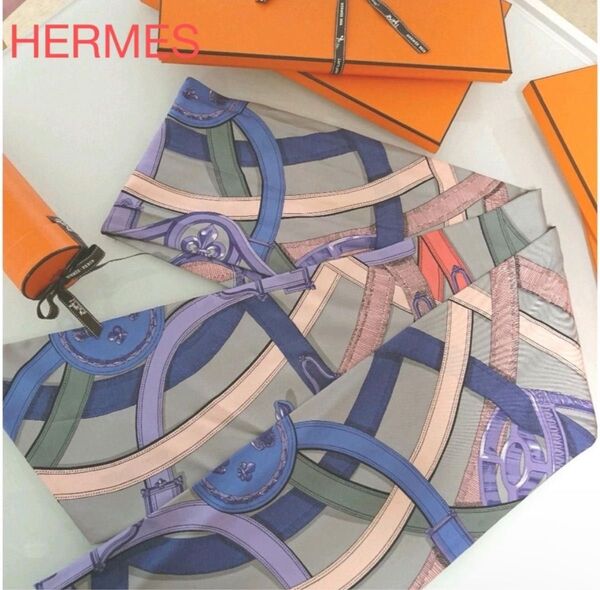 HERMES エルメス 美品 上品 可憐 マキシツイリー クリーニング済
