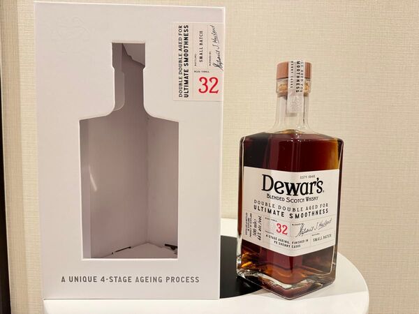 Dewars デュワーズ ダブル 32年 スコッチ 500ml 46度 新品未開封 ダブルダブル