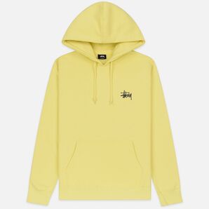 新品 stussy プルオーバー パーカー ブラック L スウェットパーカー ステューシー サイズ レモン