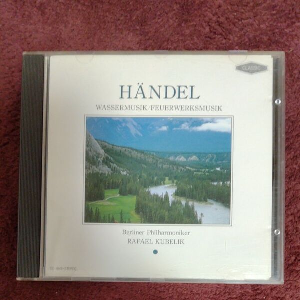 ヘンデル Handel 王宮の花火の音楽 水上の音楽