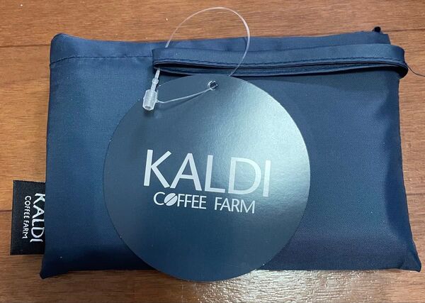 カルディ エコバッグ クラシックブルー KALDI