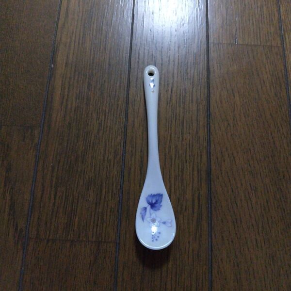 花柄 陶器スプーン ティースプーン
