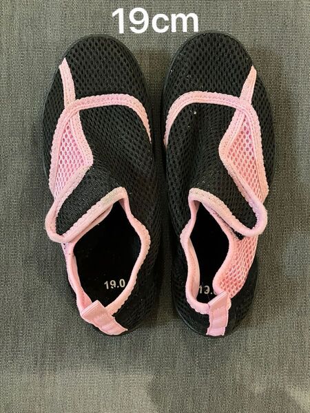 キッズ アクアシューズ ウォーターシューズ 19cm