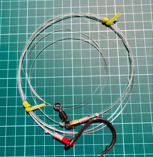 クエ仕掛け10セット 黒針