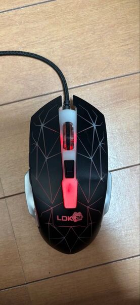 LOKAI ゲーミングマウス 光るRGBライト