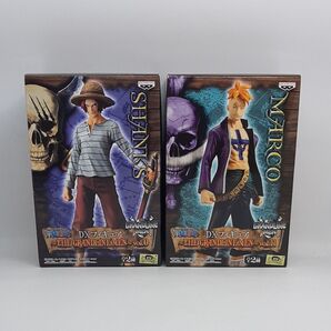 ≪未開封≫ ONE PIECE DXフィギュア シャンクス マルコ 2体セット myd