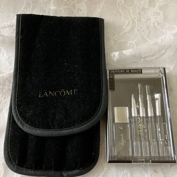 LANCOME メイクブラシセット ケース付き