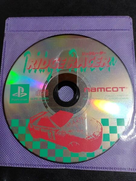 リッジレーサー プレイステーション パッケージはありません。 PS ディスクのみ