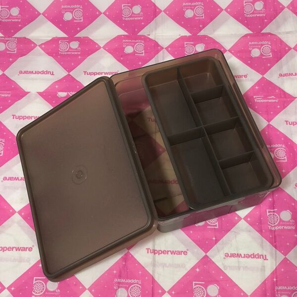 タッパーウェア ケアボックス 湿気やほこりシャットアウト! Tupperware