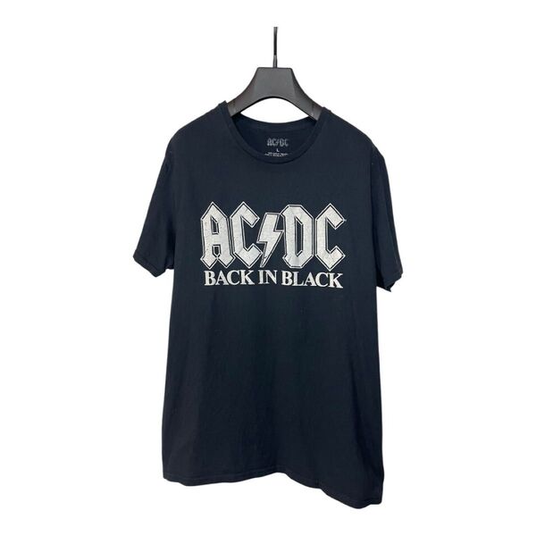 AC/DC エーシーディーシー バンドTシャツ バンT 半袖 Tシャツ