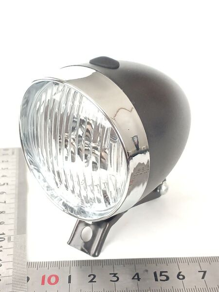 自転車、ライト、ヨーロッパ、バイク、昭和、大正、明治、 レトロ デザイン 砲弾型 LED 電池式