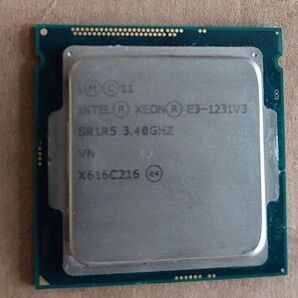 CPU Intel XEON E3-1231v3 動作確認済み