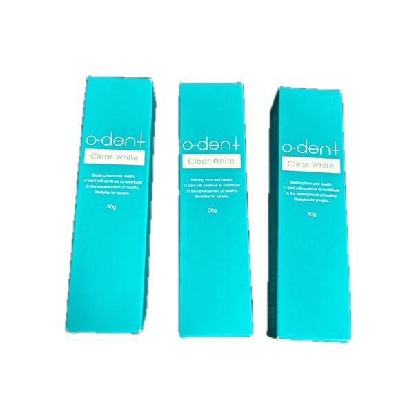 o-dent Clear White 30g 3個セット