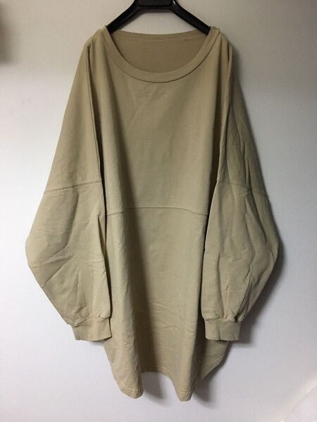 Los Angeles Apparel USA製 フレンチテリー オーバーサイズ プルオーバー スウェット ロンT ポケット付き