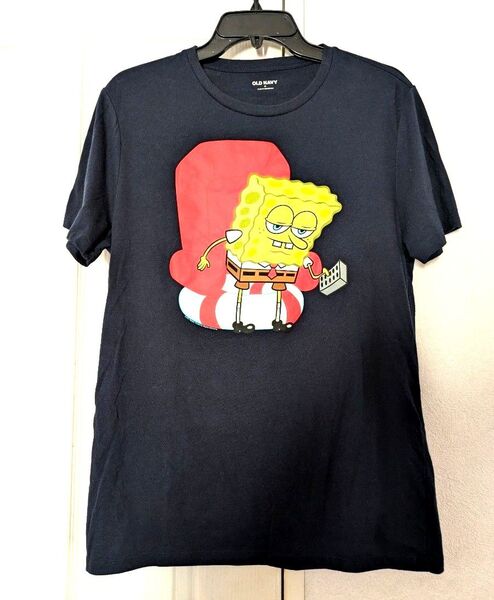 OLD NAVY アメコミ スポンジボブ Tシャツ Lサイズ相当