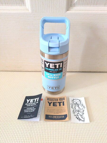 アメリカ直輸入 YETI ランブラー Jr. 12 oz 子供用水筒 レアカラー イエティ 保冷 保温 ボトル