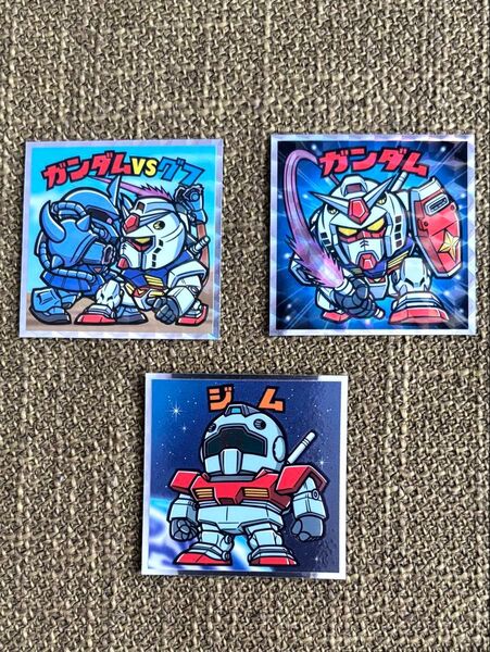 ガンダム マン シール3枚