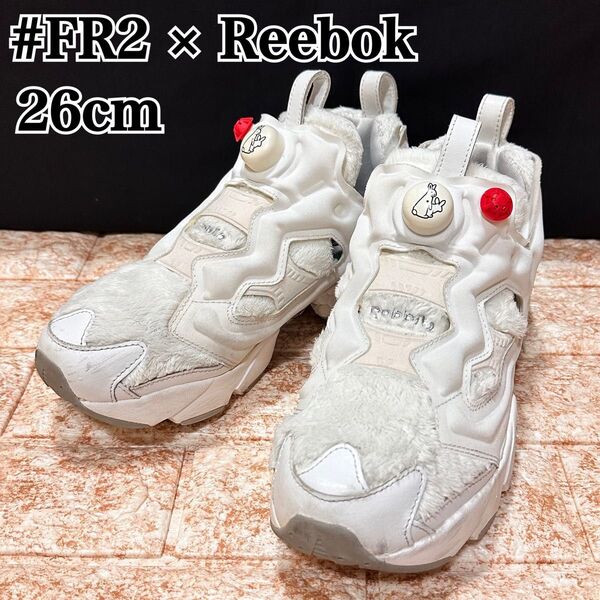 #FR2×Reebok INSTAPUMP FURY PURE GRAY エフアールツー×リーボック インスタポンプフューリー